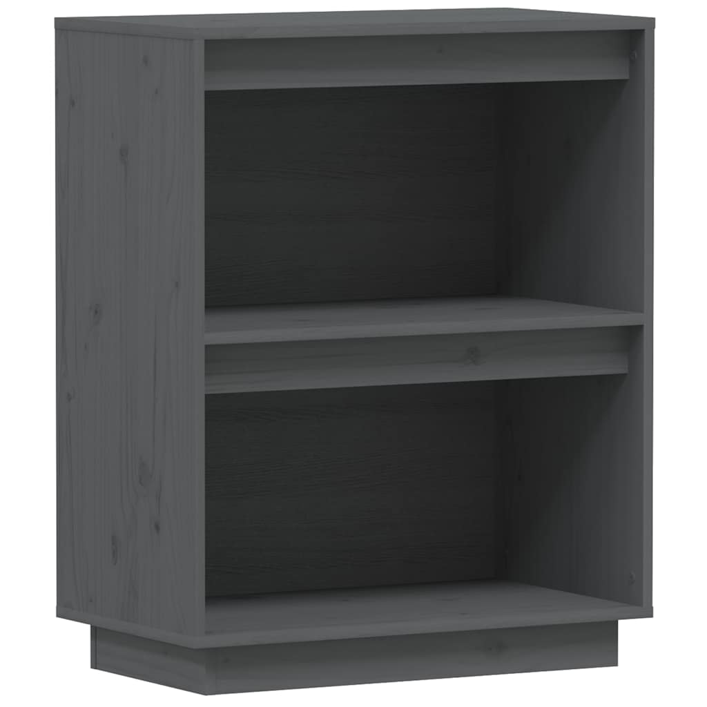 vidaXL Console Cabinet | Grey | Solid pine wood | Medium | Console Cabinet 2