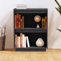 vidaXL Console Cabinet | Grey | Solid pine wood | Medium | Console Cabinet 3