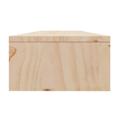 vidaXL Monitor Stand | Natural Pine | Solid Pine Wood | 100 cm long 6