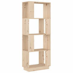 vidaXL Book Cabinet | Pine wood | Solid pine wood 2