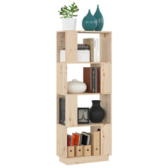 vidaXL Book Cabinet | Pine wood | Solid pine wood 4