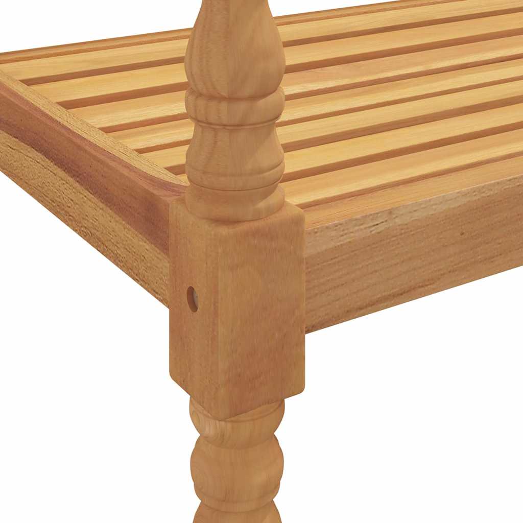 vidaXL Batavia Bench 150 cm Solid Wood Teak 5