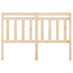 814089 vidaXL Bed Headboard 140x4x100 cm Solid Wood Pine 3