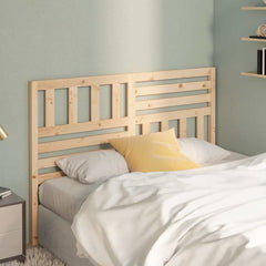 vidaXL Bed Headboard 146x4x100 cm Solid Wood Pine 3