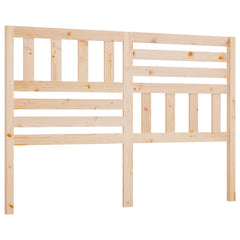 vidaXL Bed Headboard 166x4x100 cm Solid Wood Pine 2
