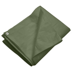 vidaXL Tarpaulin 260 g/m² 3x6 m Green HDPE 2