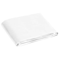 vidaXL Tarpaulin 180 g/m² 8x10 m White HDPE 3