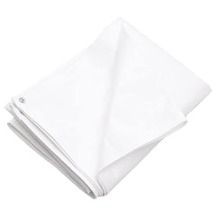 vidaXL Tarpaulin 260 g/m² 4x8 m White HDPE 2
