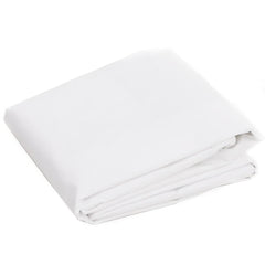 vidaXL Tarpaulin 260 g/m² 4x8 m White HDPE 3