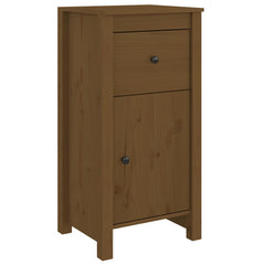 vidaXL Sideboard Honey Brown 40x35x80 cm Solid Wood Pine 2