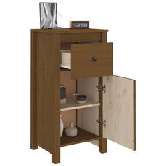 Solid Wood Pine Honey brown Bedside cabinet