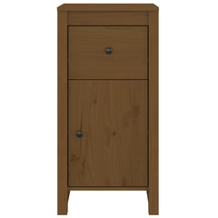 vidaXL Sideboard Honey Brown 40x35x80 cm Solid Wood Pine 4