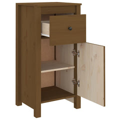 vidaXL Sideboard Honey Brown 40x35x80 cm Solid Wood Pine 5