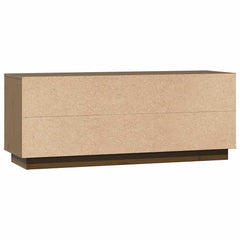 TV Cabinet 110,5x35x44 cm Solid Wood Pine Honey brown
