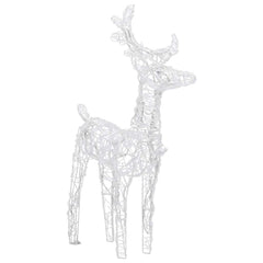 vidaXL Christmas Reindeer | Set of 2 | Blue | Acrylic | Medium 6