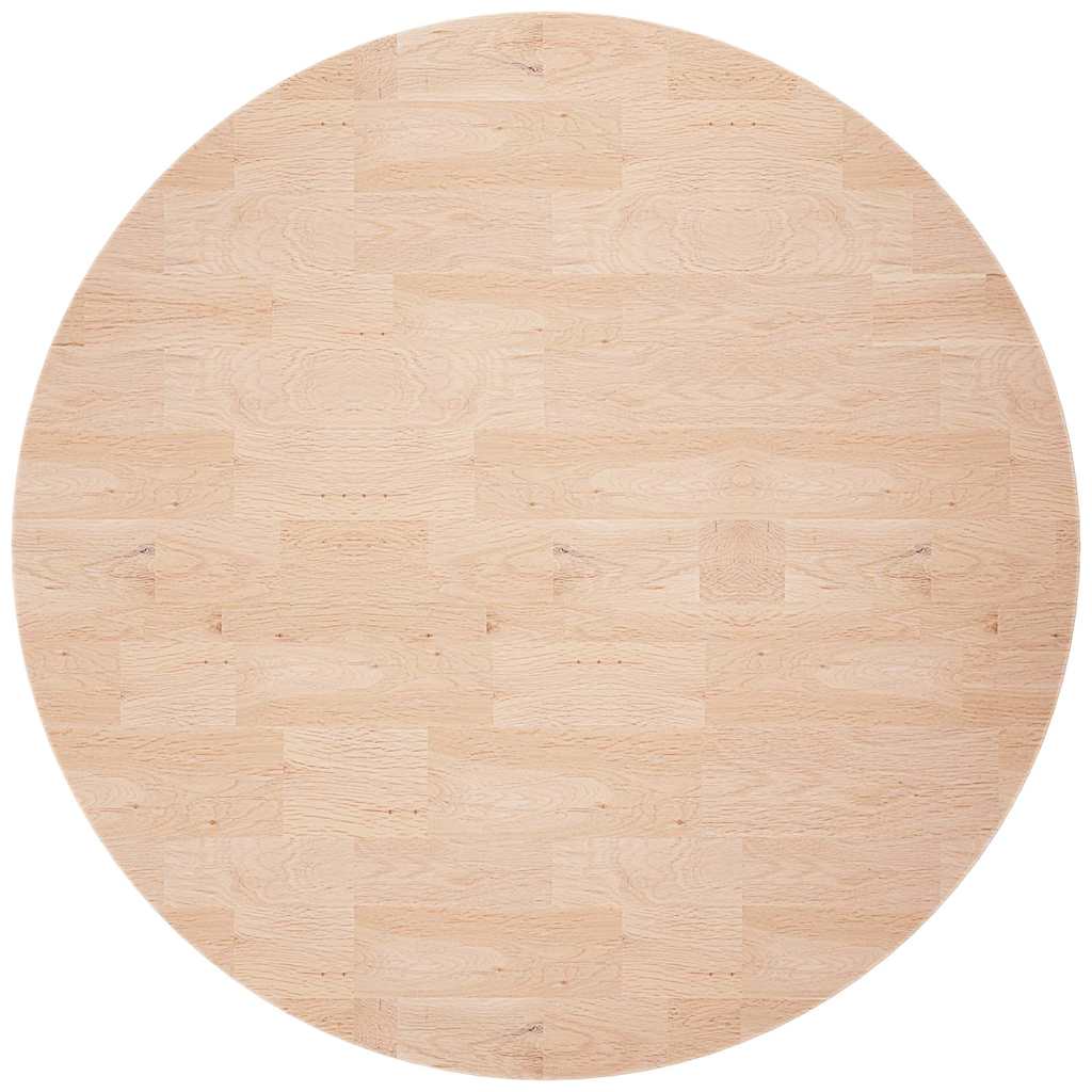 Round Table Top Untreated Solid Wood Oak, image 2