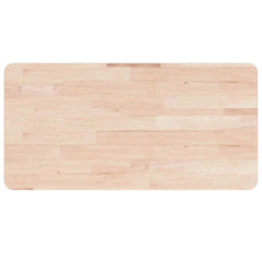 vidaXL Bathroom Countertop 80x40x1.5 cm Untreated Solid Wood 2