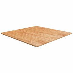 vidaXL Square Table Top Treated Solid Wood Oak Light Brown