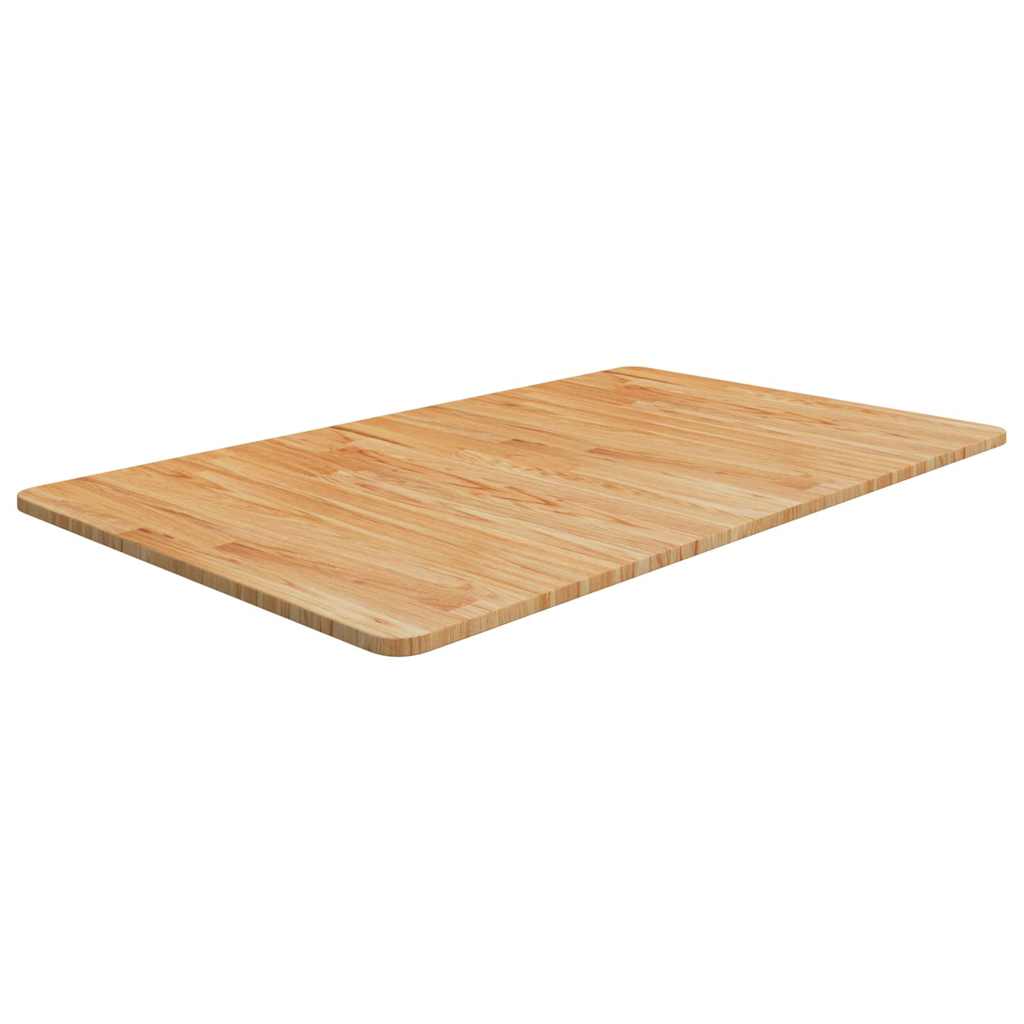 Bathroom Countertop 80x40x1,5cm Treated Solid Wood Light brown 100 cm 60 cm
