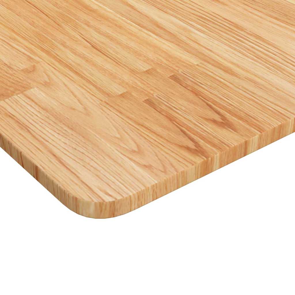 vidaXL Bathroom Countertop Light Brown 100x60x1.5cm Treated Solid Wood 3