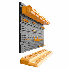151834 vidaXL Tool Wall 646x385 mm 26 Tool Holders PP 4