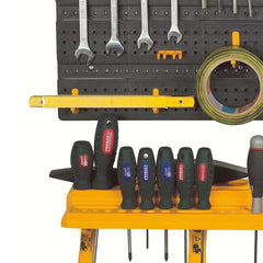 151834 vidaXL Tool Wall 646x385 mm 26 Tool Holders PP 6