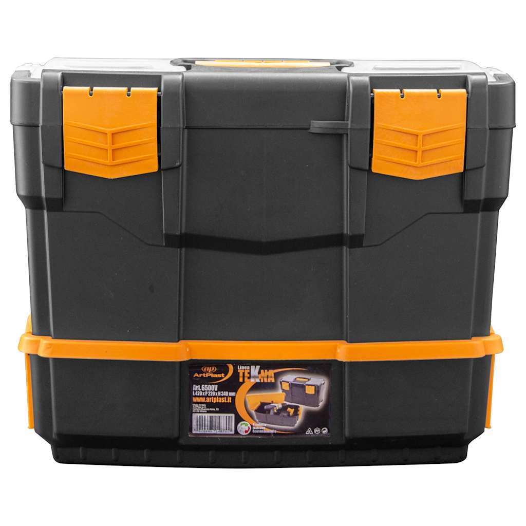 vidaXL Tool Box 420x220x340 mm PP 2