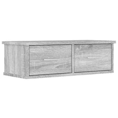 815079 vidaXL Wall Cabinet Grey Sonoma 60x26x18,5 cm Engineered Wood 2