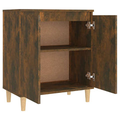 vidaXL Sideboard Smoked Oak 60x35x70 cm Engineered Wood 5