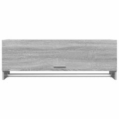 815214 vidaXL Wardrobe Grey Sonoma 100x32,5x35 cm Engineered Wood 5