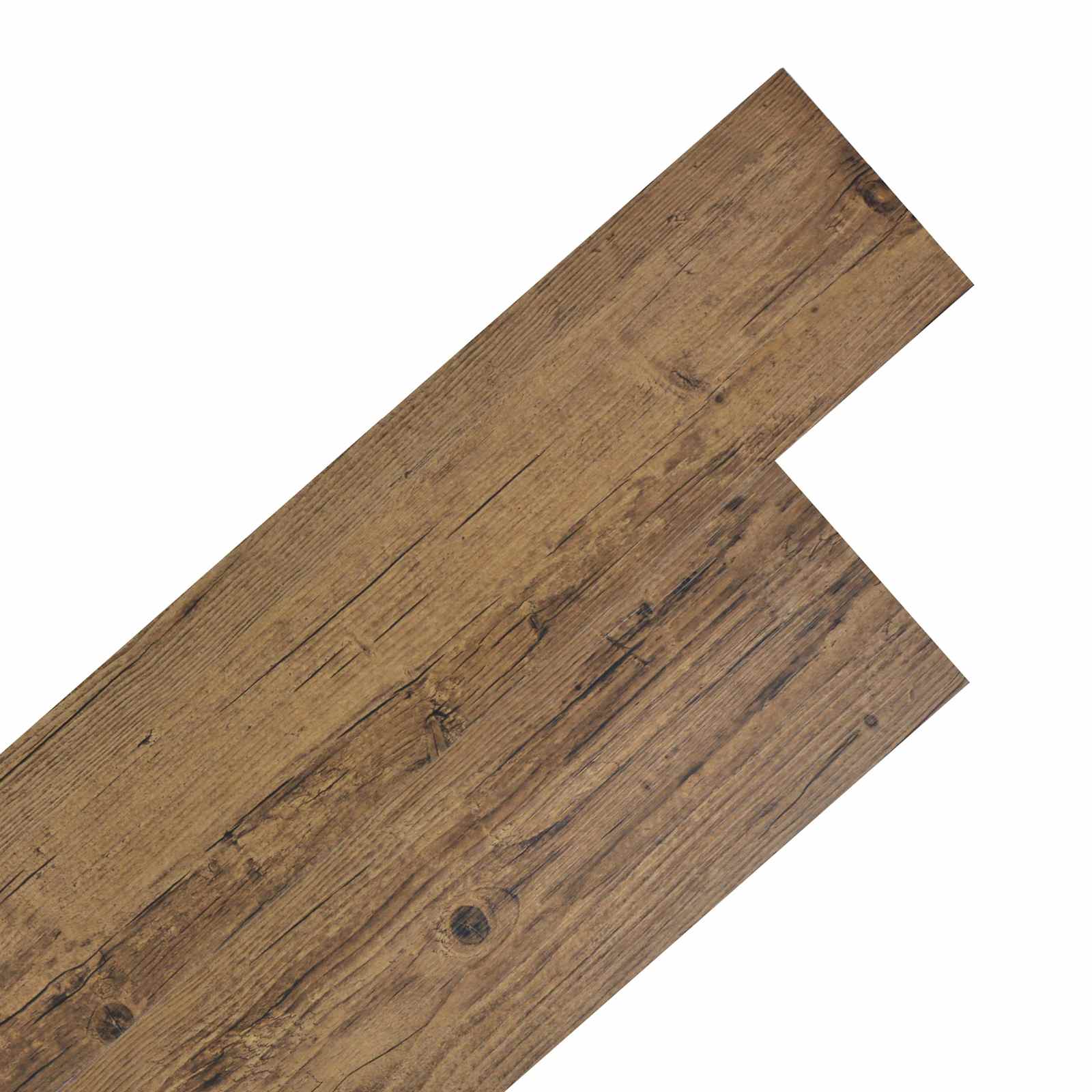 vidaXL Flooring Planks Walnut Brown 2.51 m² 18 pcs PVC 2