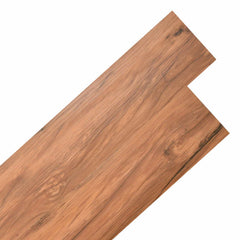 vidaXL Flooring Planks Natural 2.51 m² 18 pcs PVC 2