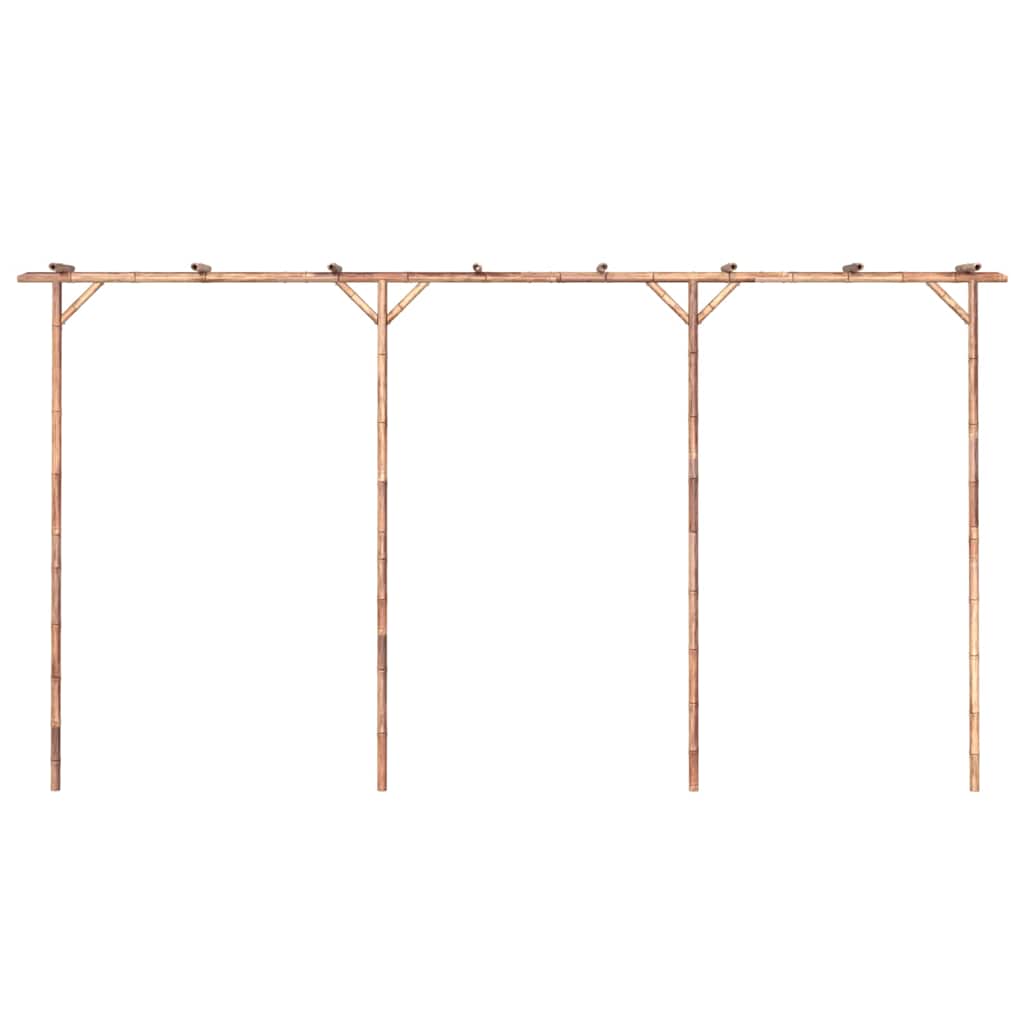 341747 vidaXL Pergola Bamboo 385x40x205 cm 3