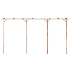 341747 vidaXL Pergola Bamboo 385x40x205 cm 3