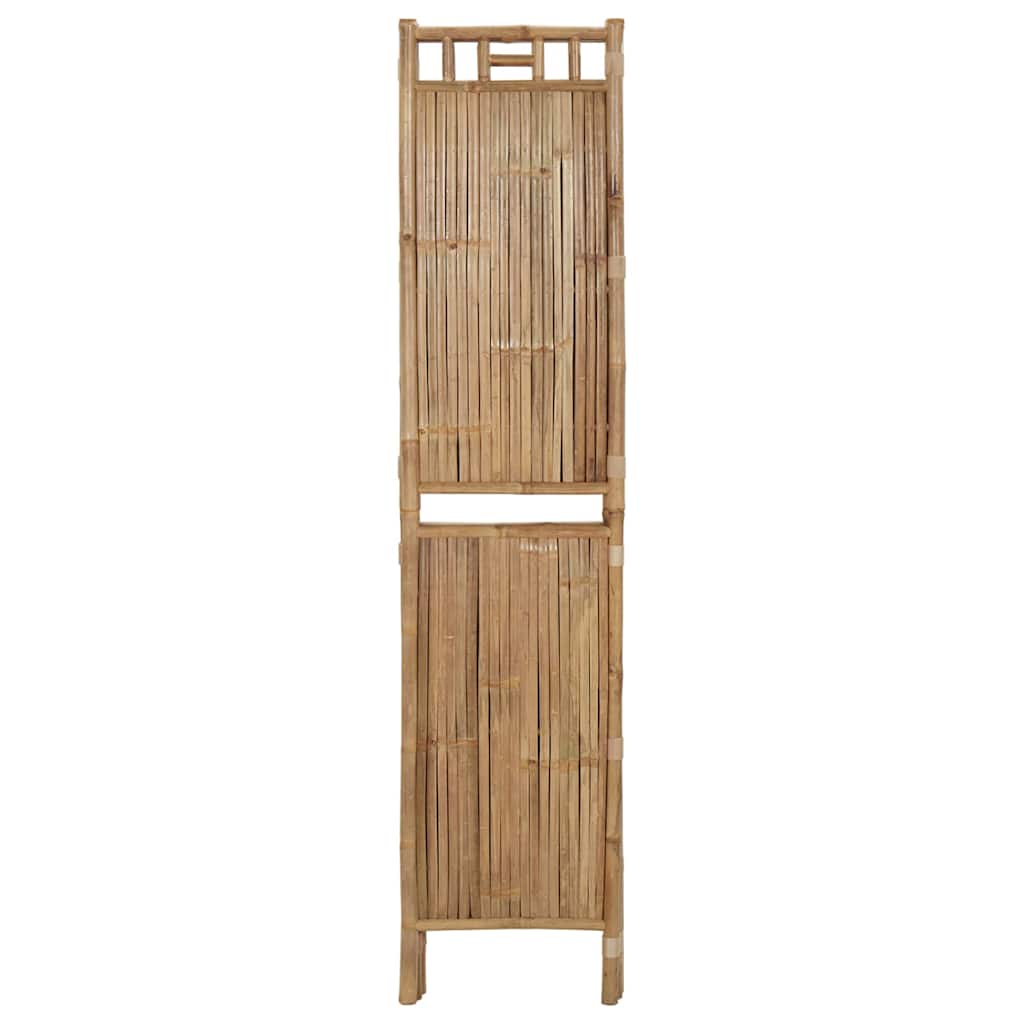 3-Panel Room Divider Bamboo 120 x 180 cm