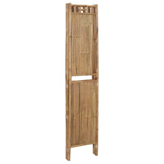 3-Panel Room Divider Bamboo 120 x 180 cm