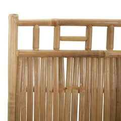 3-Panel Room Divider Bamboo 120 x 180 cm