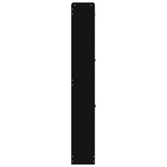 vidaXL Shoe Cabinet Black 59x17x108 cm Engineered Wood 5