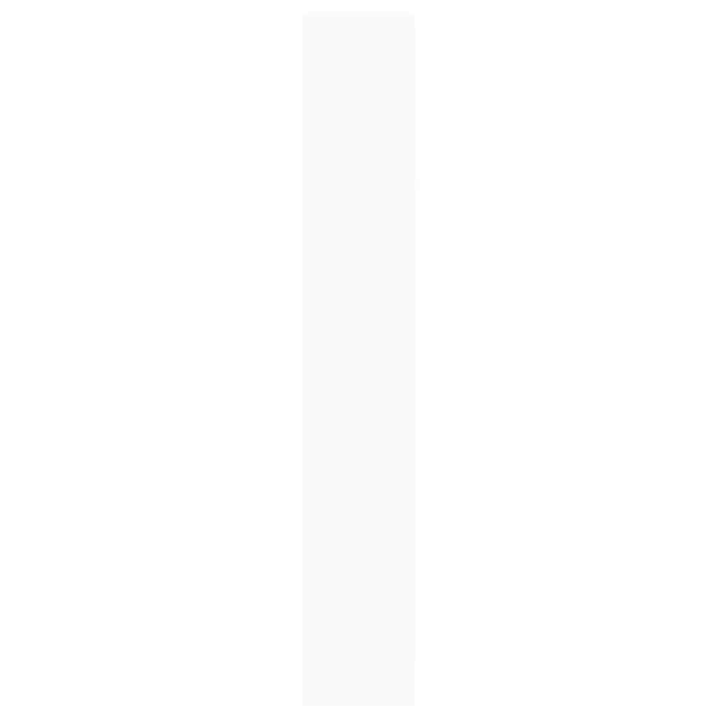 vidaXL Shoe Cabinet White 63x24x147 cm Engineered Wood 5