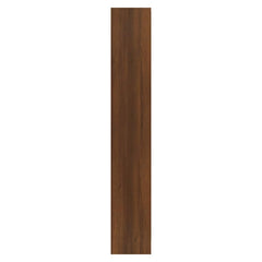 vidaXL Shoe Cabinet Brown Oak 63x24x147 cm Engineered Wood 5