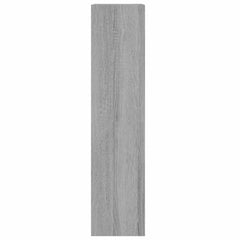 vidaXL Shoe Cabinet Grey Sonoma 63x24x103 cm Engineered Wood 5