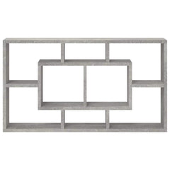 vidaXL Wall Shelf | Concrete grey | Engineered wood | 85 x 16 x 47.5 cm 4