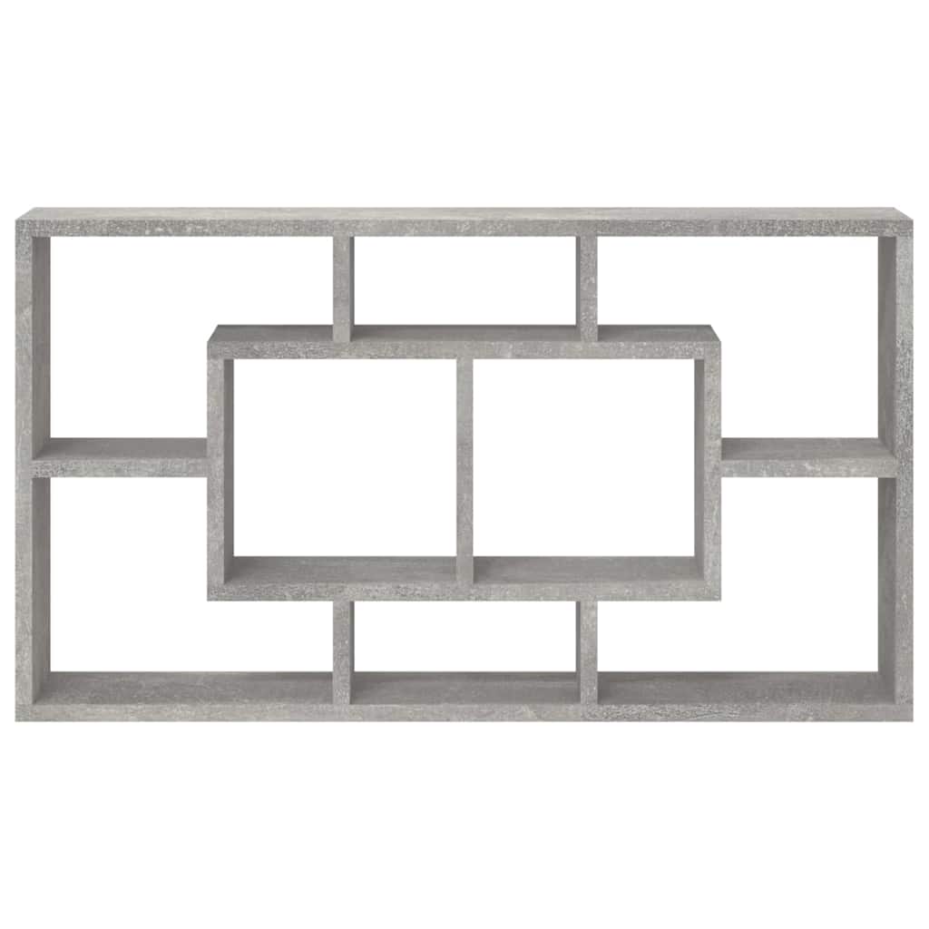 vidaXL Wall Shelf | Concrete grey | Engineered wood | 85 x 16 x 47.5 cm 4
