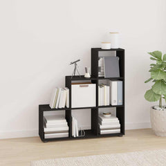 vidaXL Staircase Bookcase 107 cm Engineered Wood