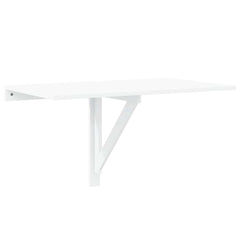 vidaXL Folding Wall Table High Gloss White 100x60x56 cm Engineered Wood 2