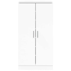 vidaXL Shoe Cabinet High Gloss White 55x35x108 cm Engineered Wood 5