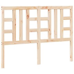 vidaXL Bed Headboard | Natural Wood | Solid Pine Wood | Single | Durable 2