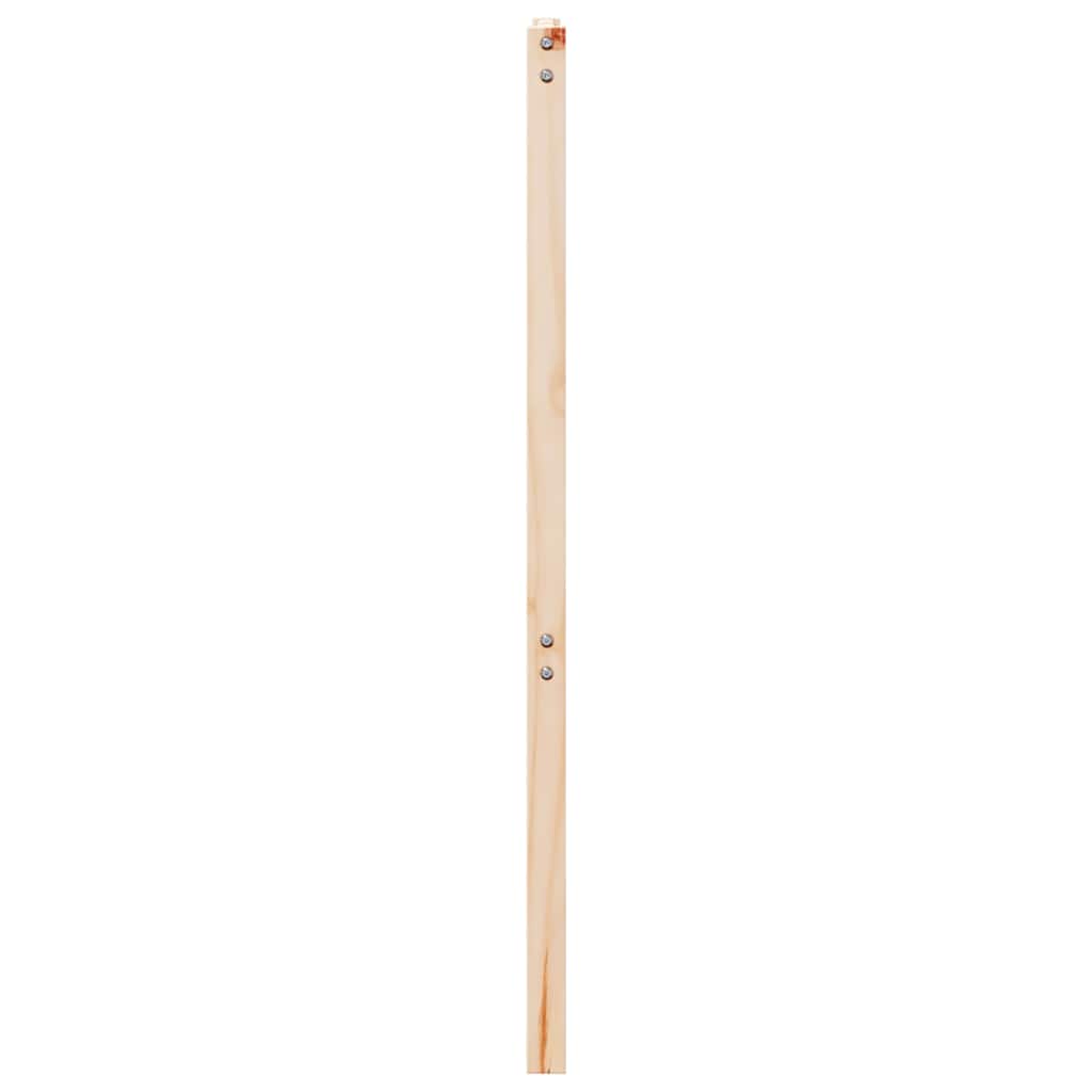 vidaXL Bed Headboard | Natural Wood | Solid Pine Wood | Single | Durable 5