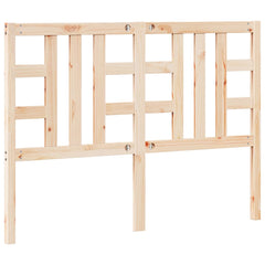vidaXL Bed Headboard | Natural Wood | Solid Pine Wood | Single | Durable 6