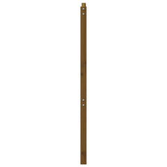 vidaXL Bed Headboard | Honey brown | Solid pine wood | 206x4x100 cm 5